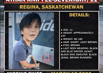 MISSING PERSON CANADA RELEASE