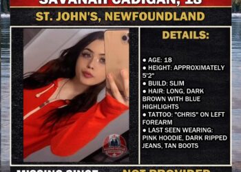 MISSING PERSON CANADA RELEASE