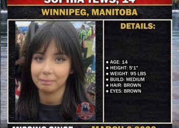 MISSING PERSON CANADA RELEASE