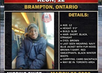 MISSING PERSON CANADA RELEASE