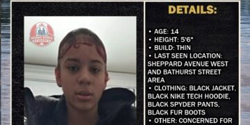 MISSING PERSON CANADA RELEASE