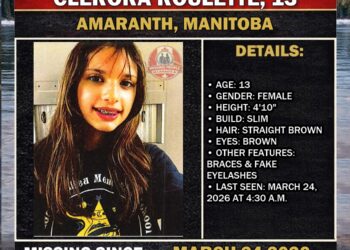 MISSING PERSON CANADA RELEASE