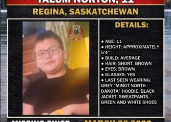 MISSING PERSON CANADA RELEASE
