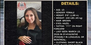 MISSING PERSON CANADA RELEASE