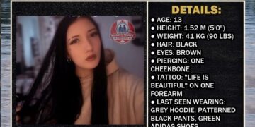 MISSING PERSON CANADA RELEASE