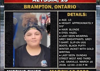 MISSING PERSON CANADA RELEASE