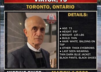 MISSING PERSON CANADA RELEASE
