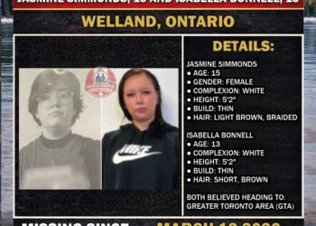 MISSING PERSON CANADA RELEASE