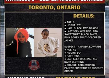 MISSING PERSON CANADA RELEASE