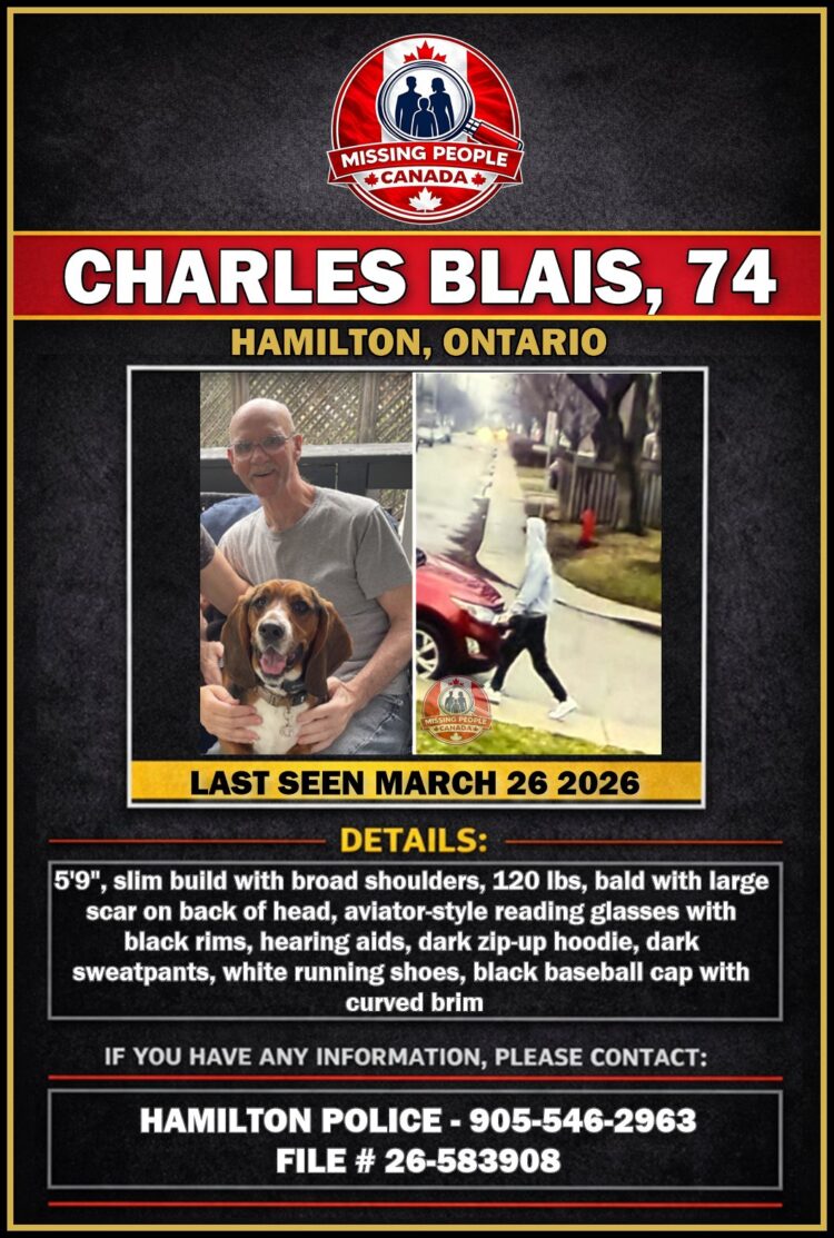 MISSING PERSON CANADA RELEASE