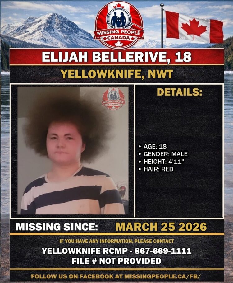 MISSING PERSON CANADA RELEASE