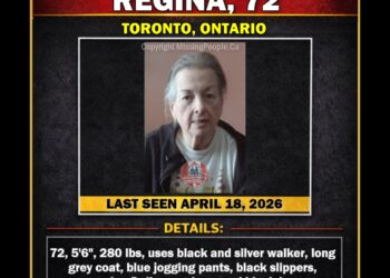 MISSING PERSON CANADA RELEASE