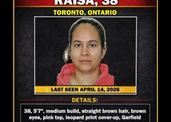 MISSING PERSON CANADA RELEASE