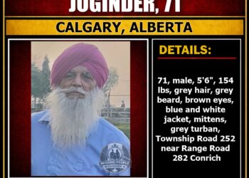MISSING PERSON CANADA RELEASE