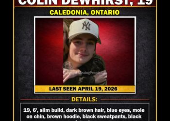 MISSING PERSON CANADA RELEASE