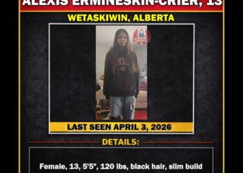 MISSING PERSON CANADA RELEASE