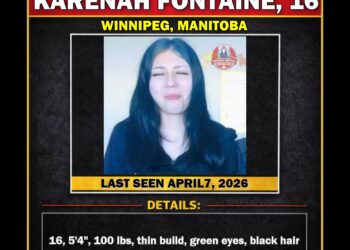 MISSING PERSON CANADA RELEASE