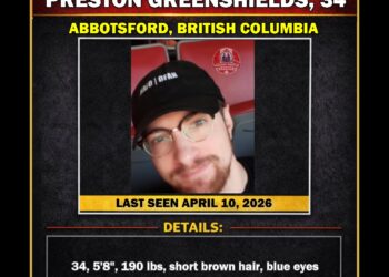 MISSING PERSON CANADA RELEASE
