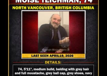 MISSING PERSON CANADA RELEASE