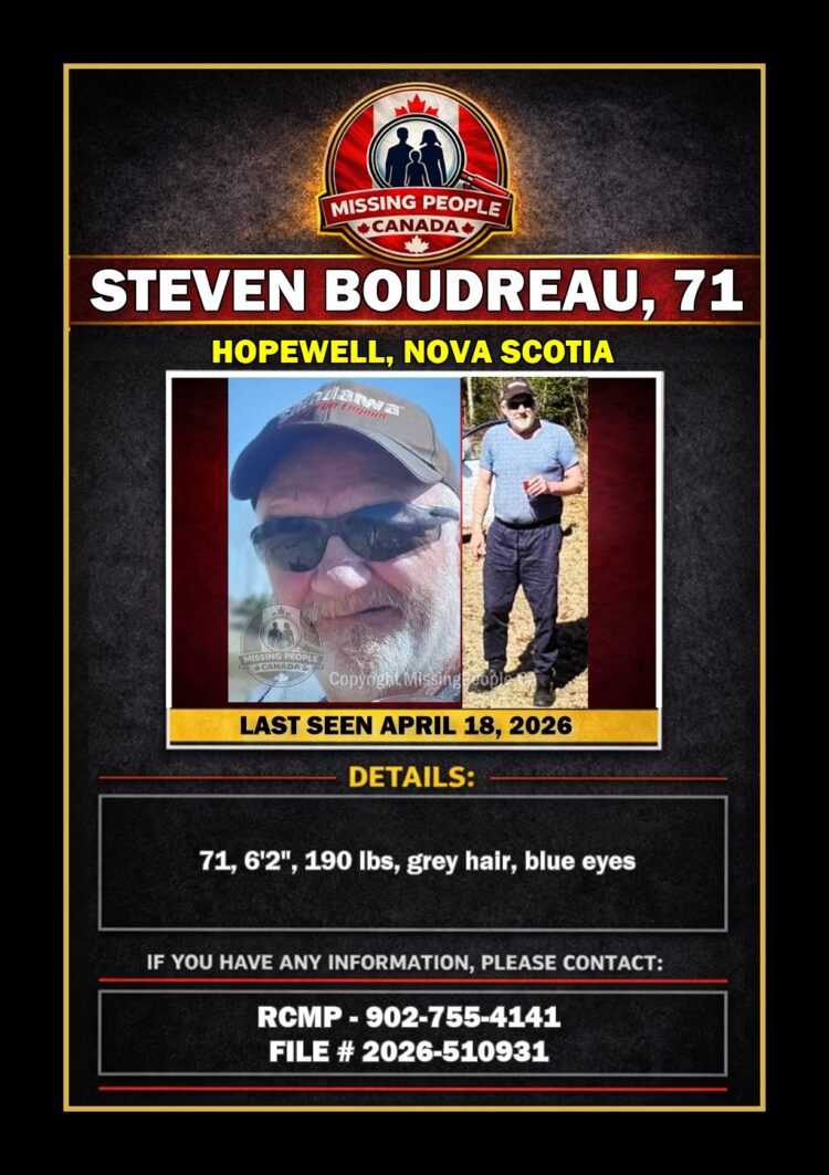 MISSING PERSON CANADA RELEASE
