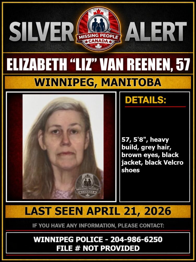 MISSING PERSON CANADA RELEASE