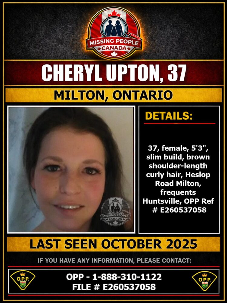 MISSING PERSON CANADA RELEASE