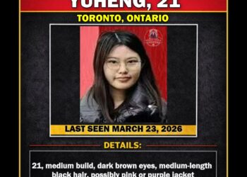 MISSING PERSON CANADA RELEASE