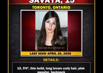 MISSING PERSON CANADA RELEASE
