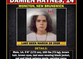 MISSING PERSON CANADA RELEASE