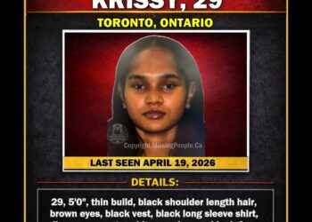 MISSING PERSON CANADA RELEASE