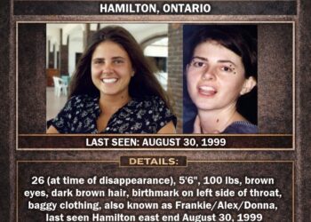 MISSING PERSON CANADA RELEASE