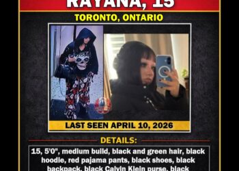 MISSING PERSON CANADA RELEASE