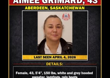 MISSING PERSON CANADA RELEASE