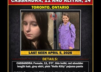 MISSING PERSON CANADA RELEASE