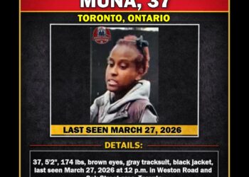 MISSING PERSON CANADA RELEASE