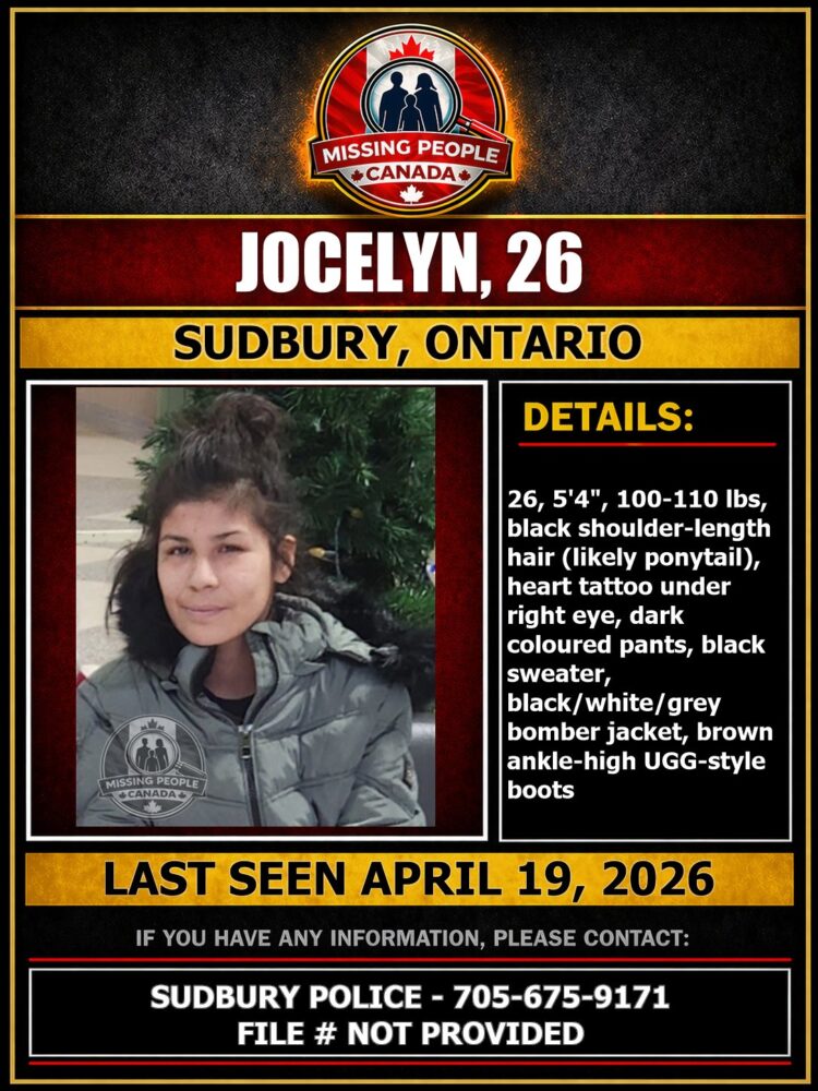 MISSING PERSON CANADA RELEASE