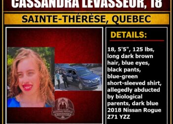MISSING PERSON CANADA RELEASE