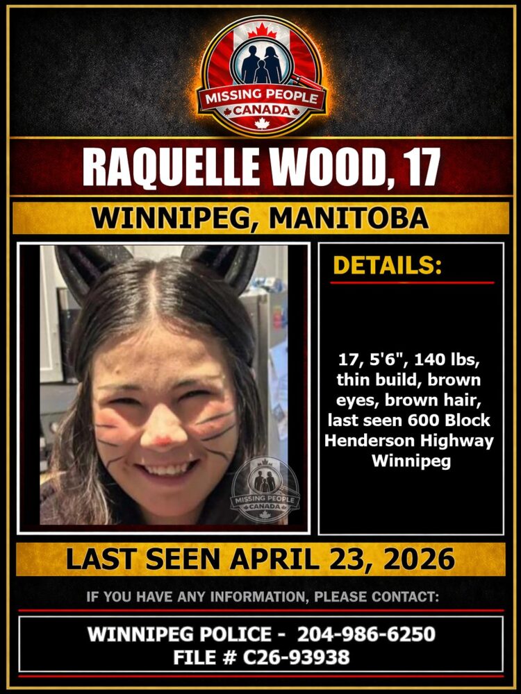 MISSING PERSON CANADA RELEASE