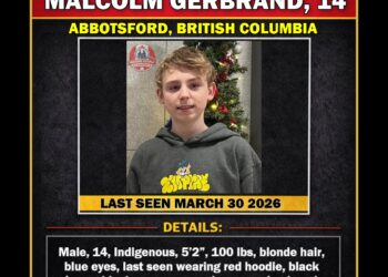 MISSING PERSON CANADA RELEASE