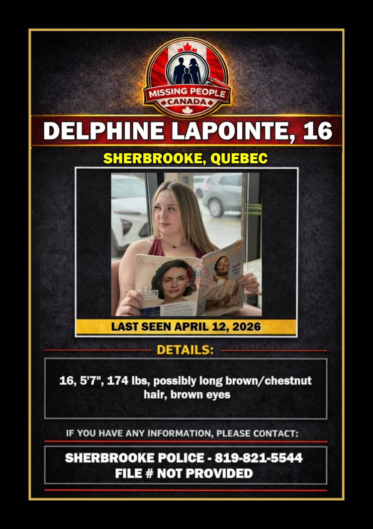 MISSING PERSON CANADA RELEASE