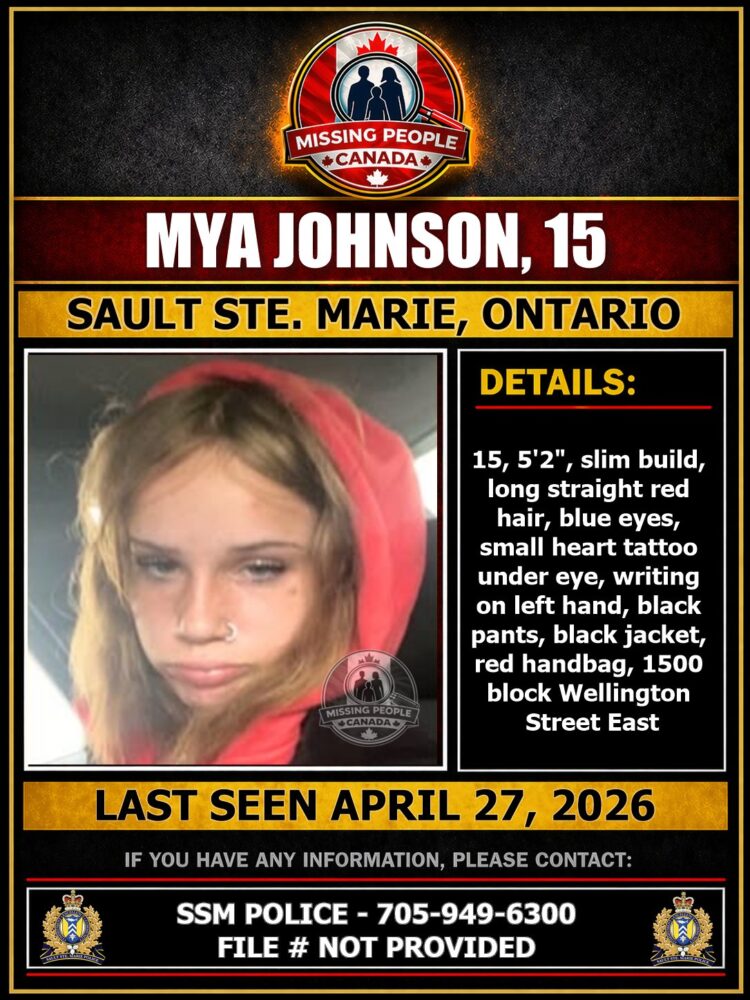 MISSING PERSON CANADA RELEASE