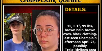 MISSING PERSON CANADA RELEASE
