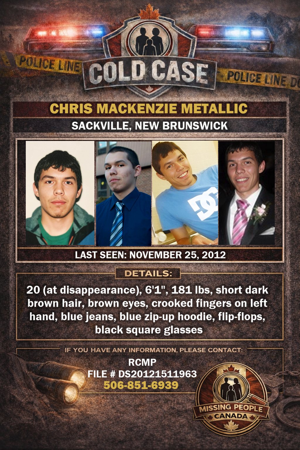 MISSING PERSON CANADA RELEASE