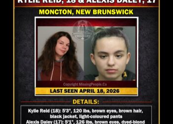 MISSING PERSON CANADA RELEASE