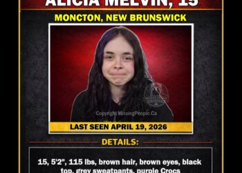 MISSING PERSON CANADA RELEASE