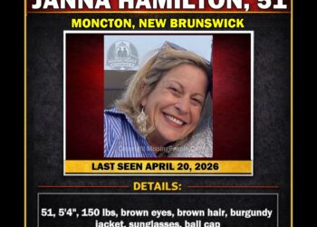 MISSING PERSON CANADA RELEASE