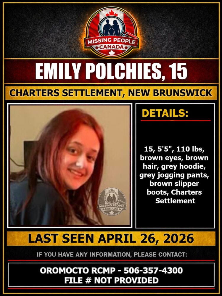 MISSING PERSON CANADA RELEASE