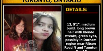 MISSING PERSON CANADA RELEASE