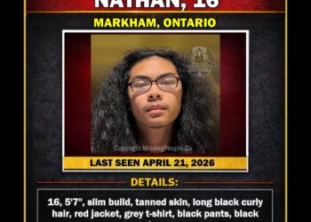 MISSING PERSON CANADA RELEASE