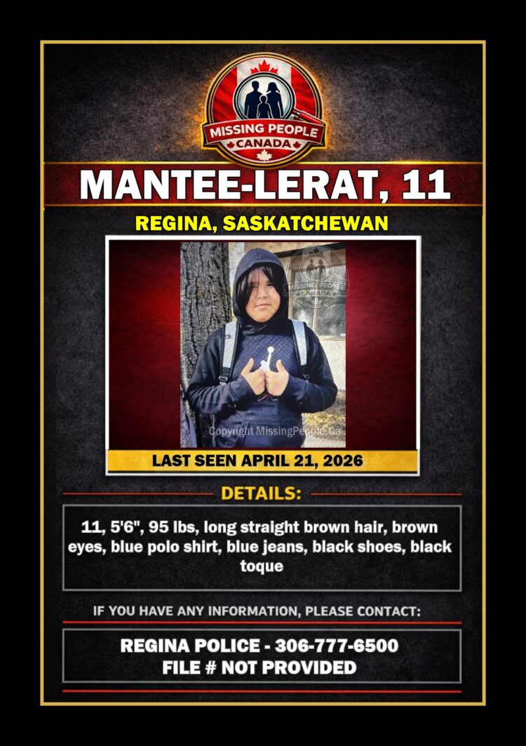 MISSING PERSON CANADA RELEASE